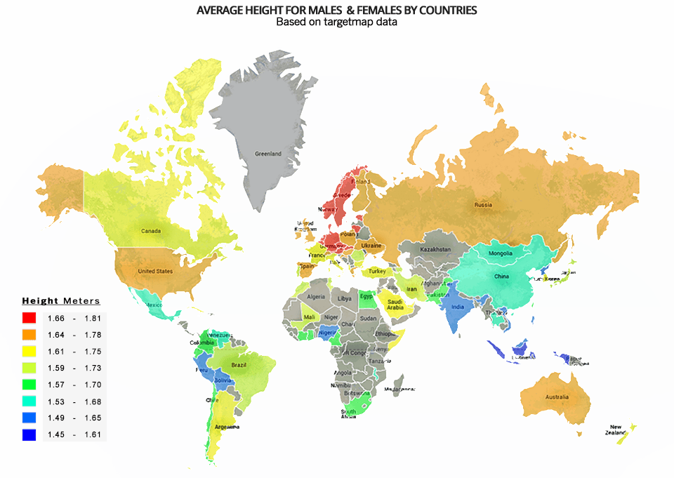 Height Map Of The World - Map